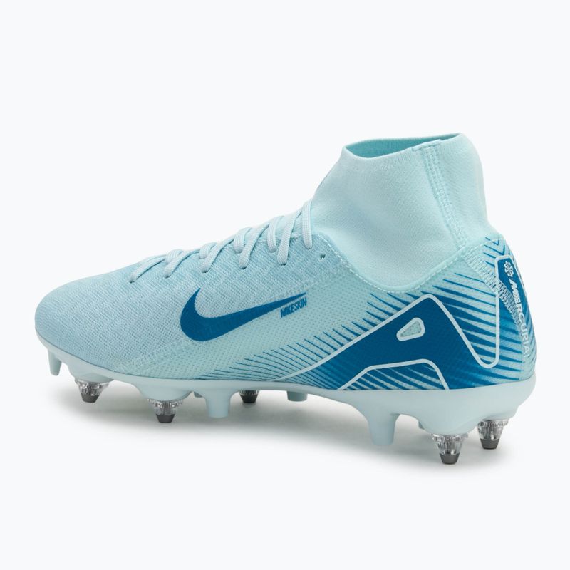 Scarpe da calcio uomo Nike Mercurial Superfly 10 Academy SG-Pro blu ghiacciaio / orbita blu 3