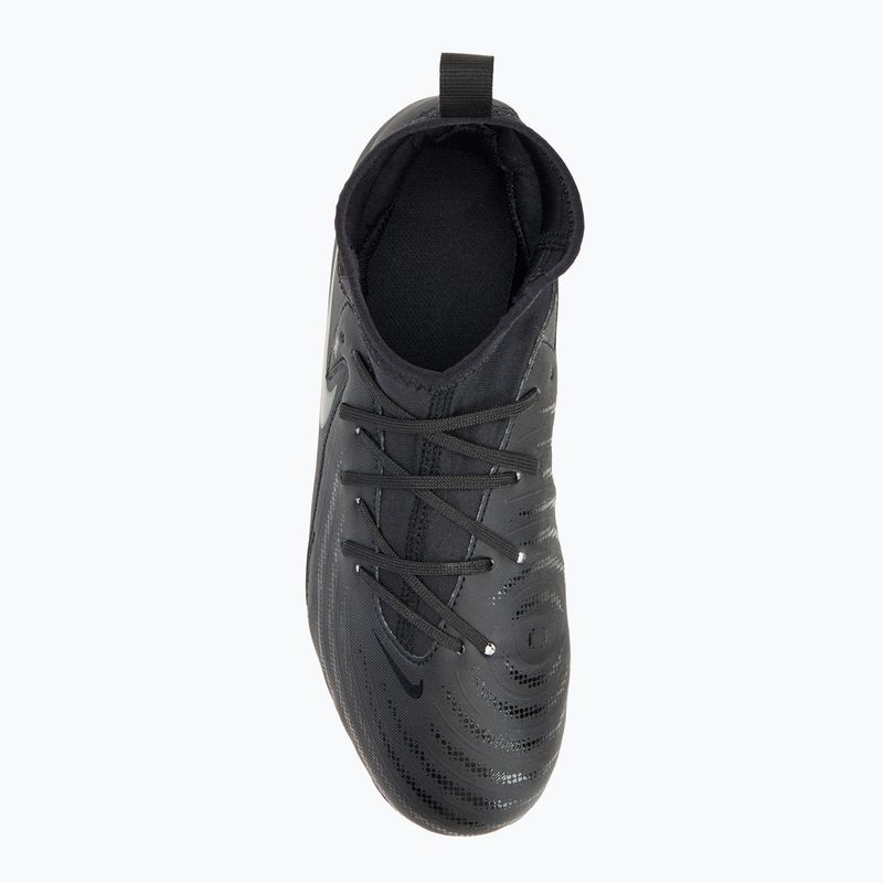 Nike Phantom Luna 2 Academy FG/MG scarpe da calcio per bambini nero/giungla profonda/nero 5