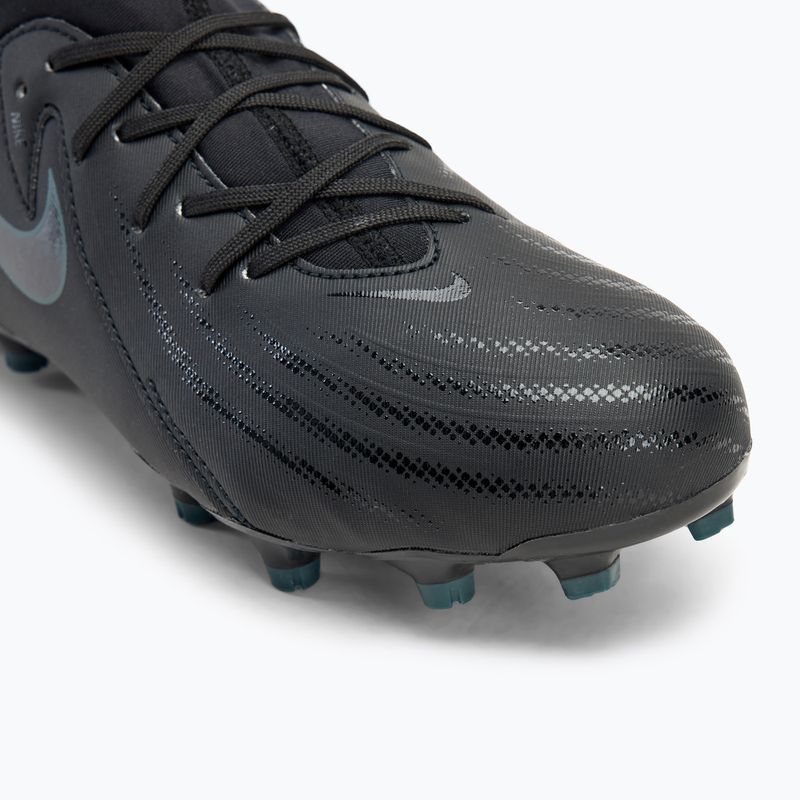 Nike Phantom Luna 2 Academy FG/MG scarpe da calcio per bambini nero/giungla profonda/nero 7