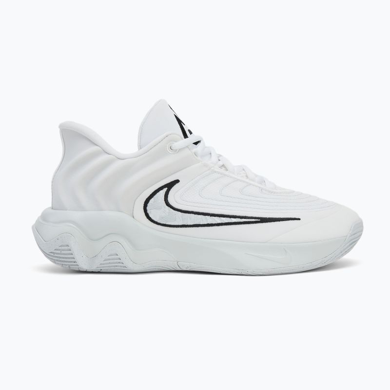 Nike Giannis Immortalità 4 scarpe da basket bianco / di puro platino / nero 2