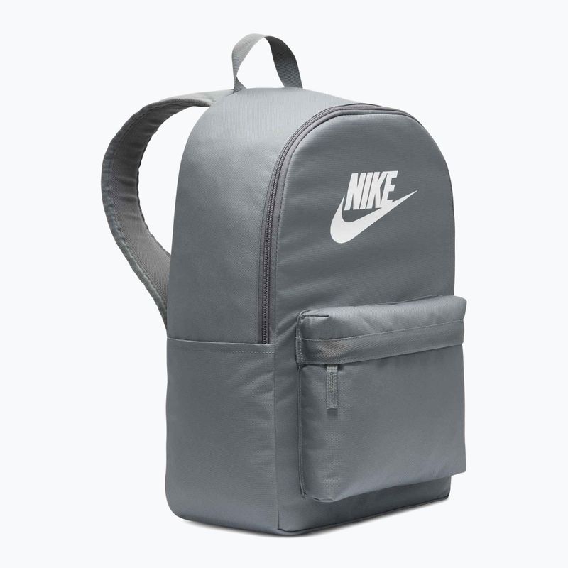 Zaino Nike Heritage 25 l grigio fumo/grigio fumo/bianco 2