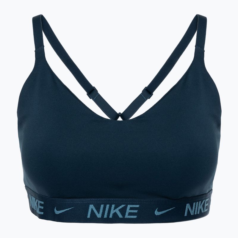 Reggiseno da allenamento Nike Dri-Fit Indy Light Support navy