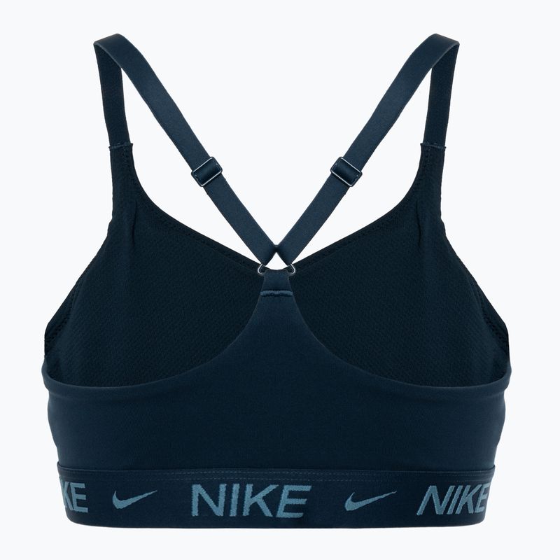 Reggiseno da allenamento Nike Dri-Fit Indy Light Support navy 2