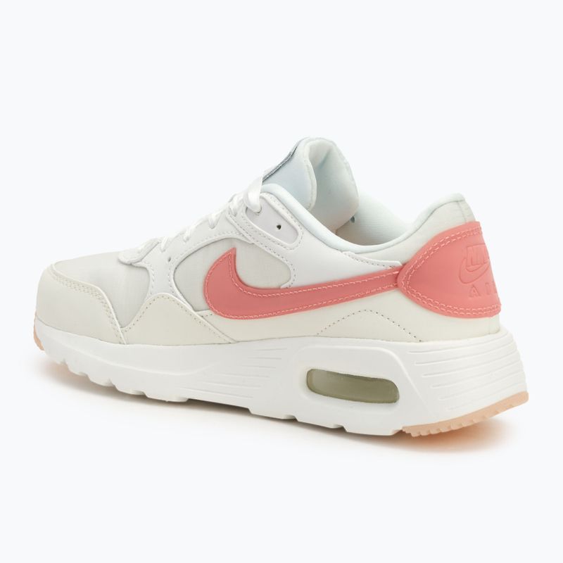 Nike Air Max SC vertice bianco / vela / fantasma / rosso stardust scarpe da donna 3