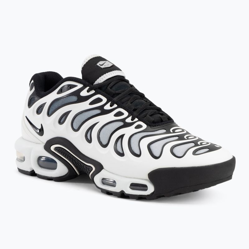 Uomo Nike Air Max Plus Drift scarpe bianco / argento metallico / nero