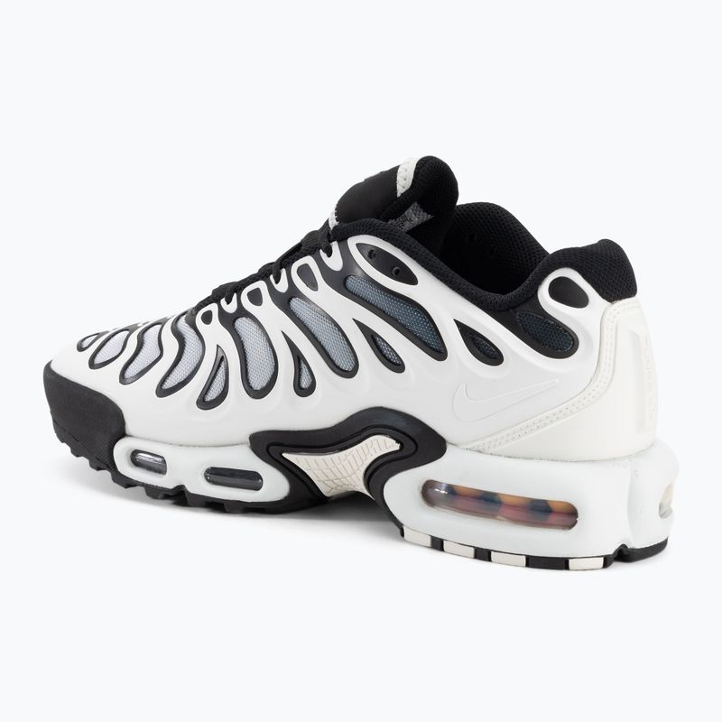 Uomo Nike Air Max Plus Drift scarpe bianco / argento metallico / nero 3
