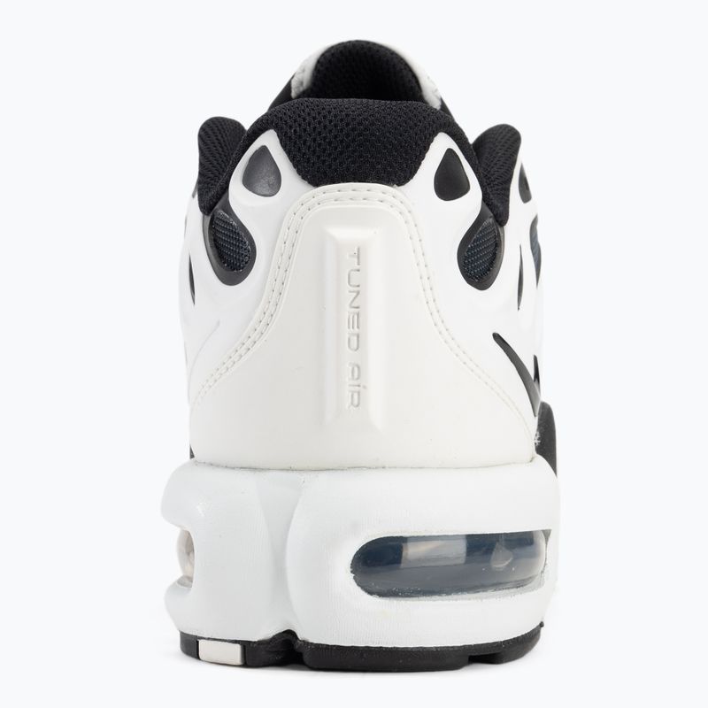 Uomo Nike Air Max Plus Drift scarpe bianco / argento metallico / nero 6