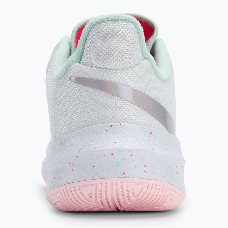 Scarpe da pallavolo Nike Zoom Hyperspeed Court SE bianco/minta schiuma/grigio/nebbiolina viola/schiuma rosa 6