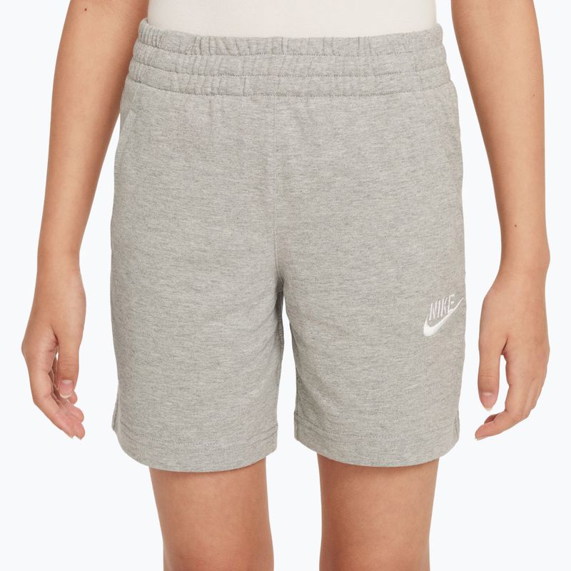 Pantaloncini bambini Nike Sportswear Club 6" dark grey heather/white 4