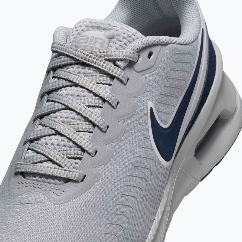 Uomo Nike Air Max Nuaxis luce fumo grigio / ossidiana / cyber / scarpe bianche 15