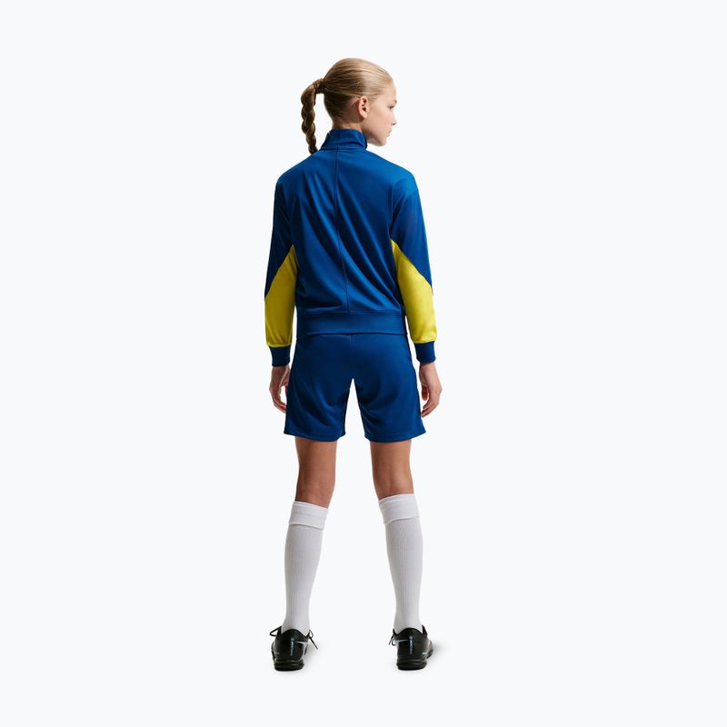 Pantaloncini da calcio junior Nike FC Barcelona Strike SE Jr gym blue/opti yellow/opti yellow 4