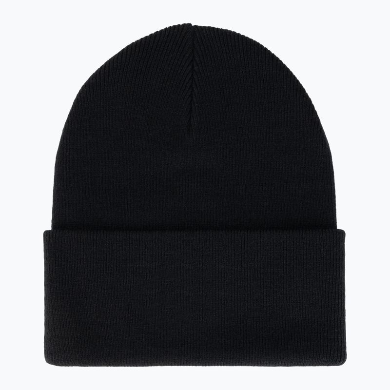 Berretto invernale Nike Peak Swoosh Beanie black/white 2