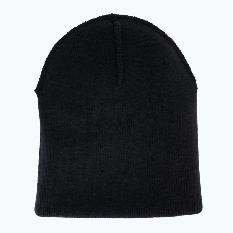 Berretto invernale Nike Peak Swoosh Beanie black/white 4