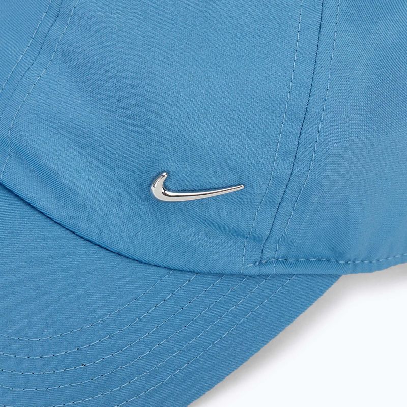 Cappello da baseball Nike Dri-FIT Club da bambino aegan storm 3