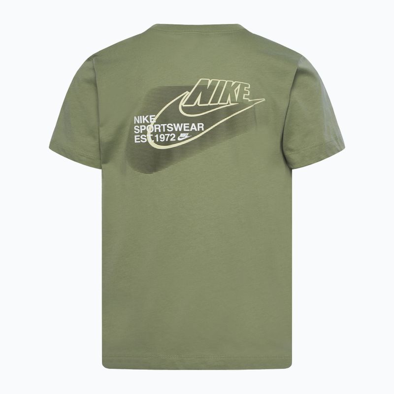 Maglietta da bambino Nike Sportstwear Standard Issue verde petrolio 2