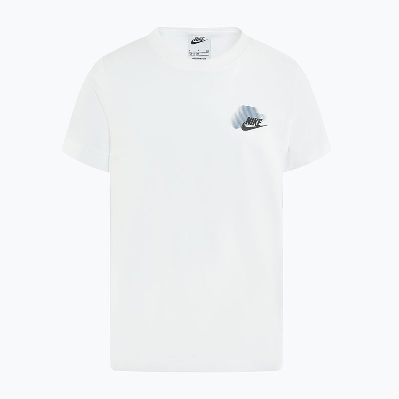 Maglietta Nike Sportstwear Standard Issue da bambino, bianco