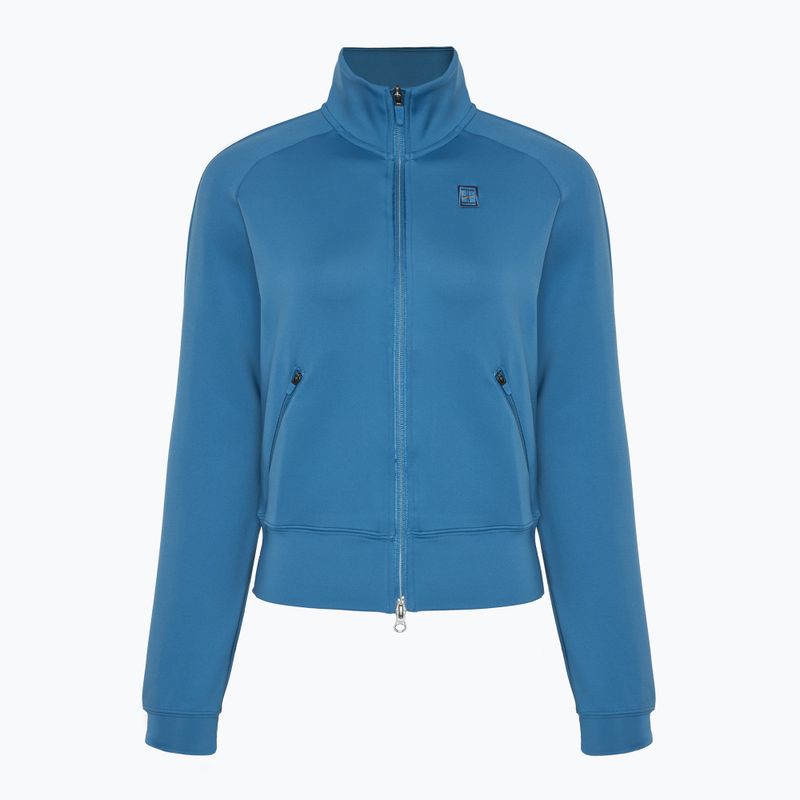 Felpa tennis donna Nike Court Dri-Fit Heritage FZ aegean storm / aegean storm