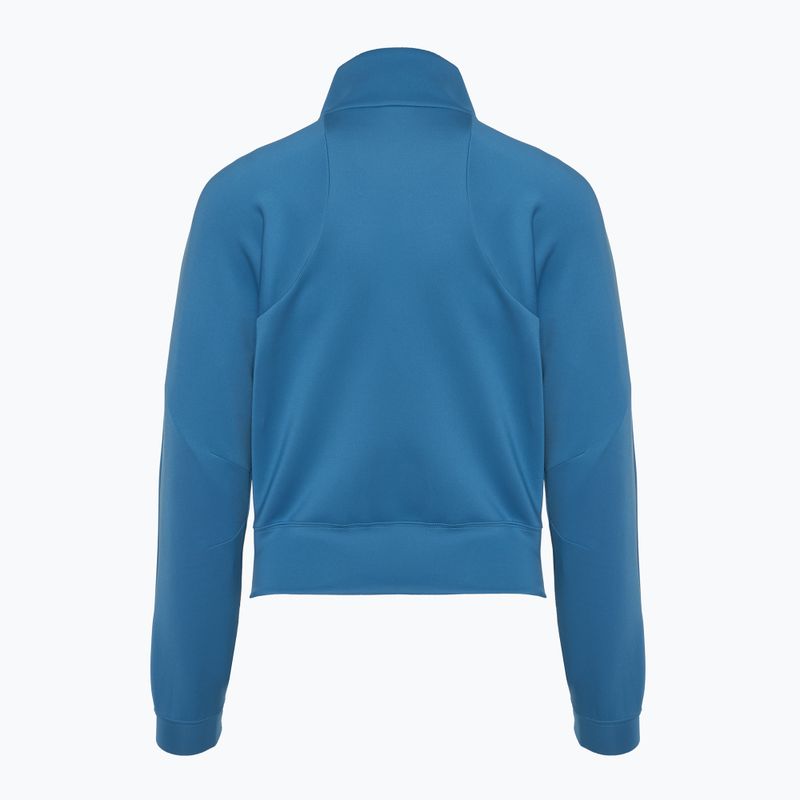 Felpa tennis donna Nike Court Dri-Fit Heritage FZ aegean storm / aegean storm 2