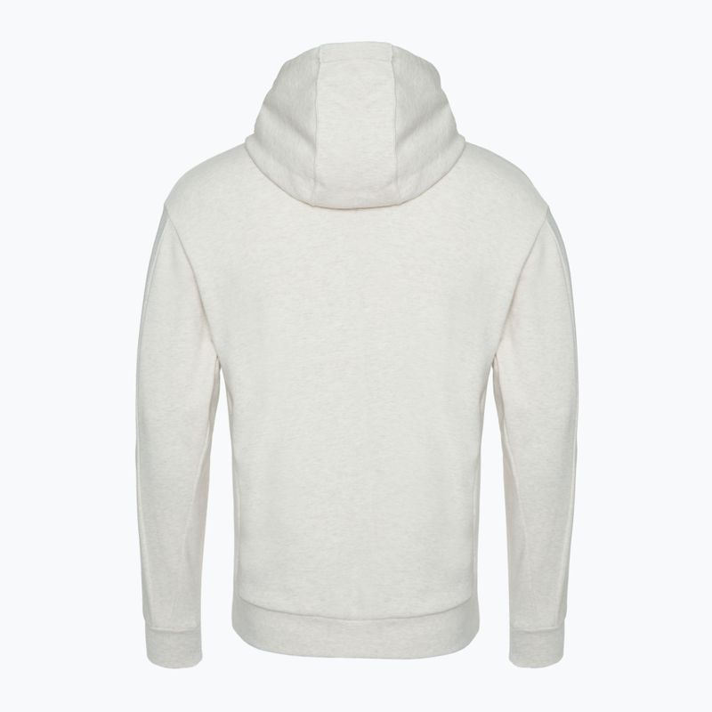 Felpa da tennis da uomo Nike Court Dri-Fit Heritage Hoodie marrone chiaro / avorio chiaro 2
