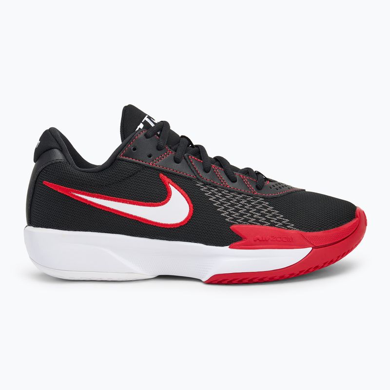 Scarpe da basket uomo Nike G.T. Cut Academy nero/university red/grigio ferro/bianco 2