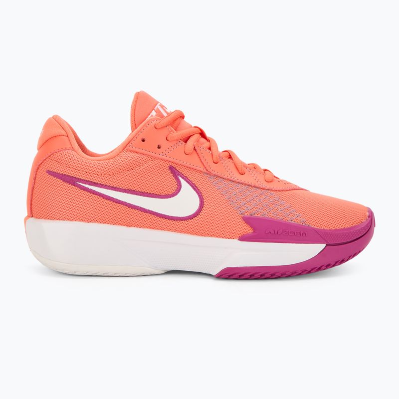 Nike G.T. Cut Academy scarpe da basket uomo light wild mango/hot fuchsia/plum dust/bianco 2