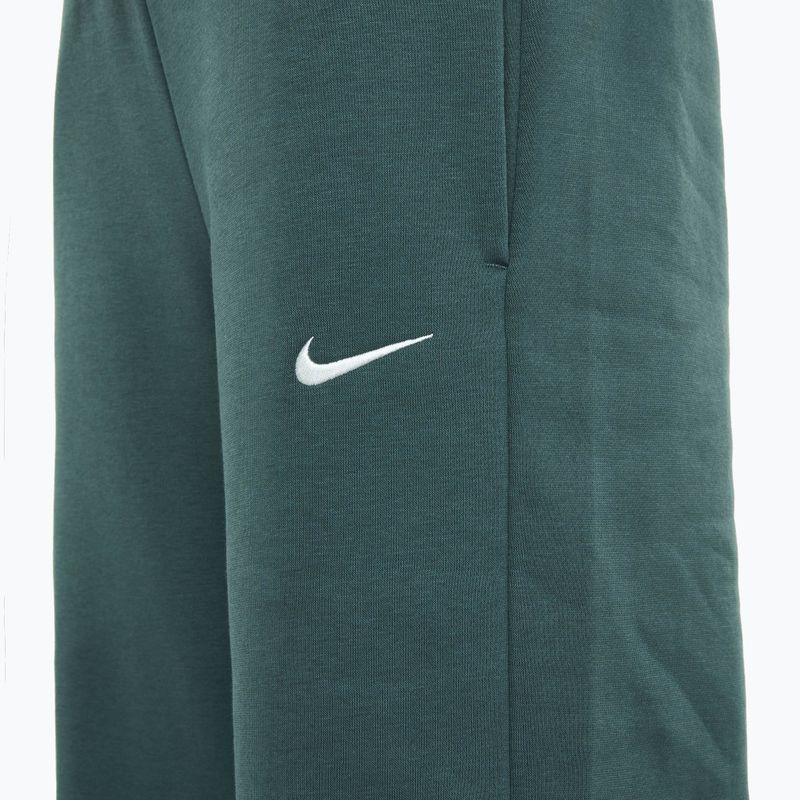 Pantaloni Nike Sportswear Phoenix Fleece da donna verde vintage / vela 3