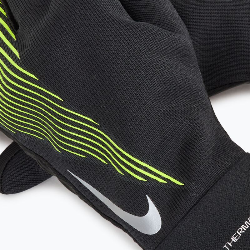 Guanti Nike Academy Therma-FIT nero/nero/volt 4