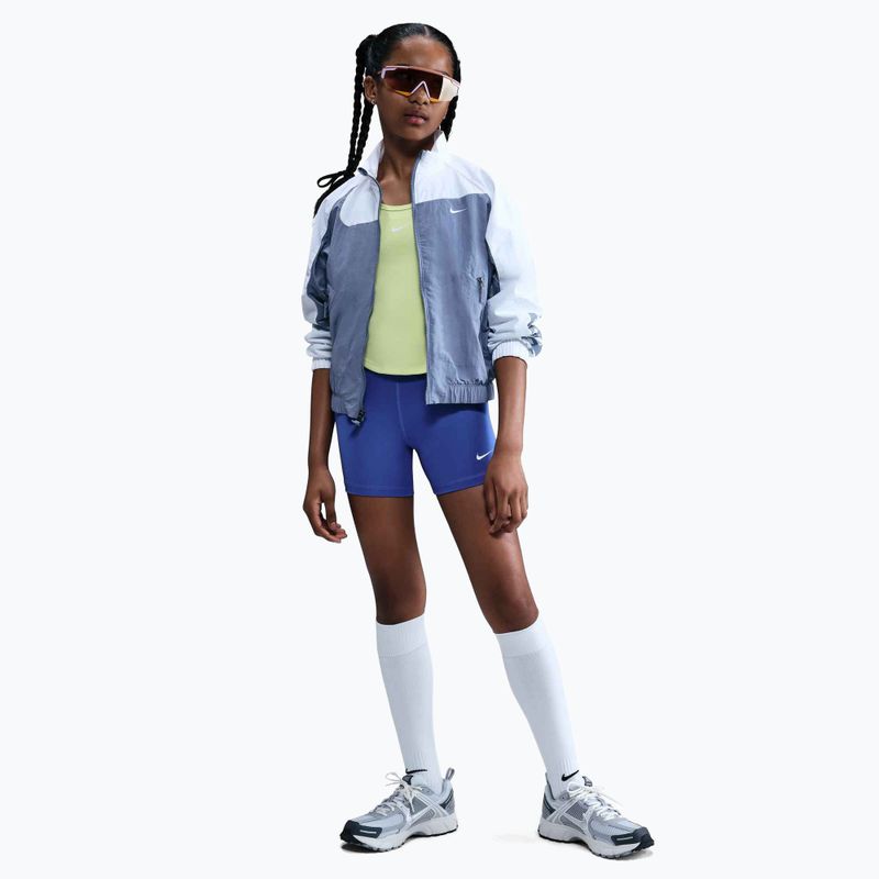 Pantaloncini da bambino Nike Pro comet blu/bianco 2