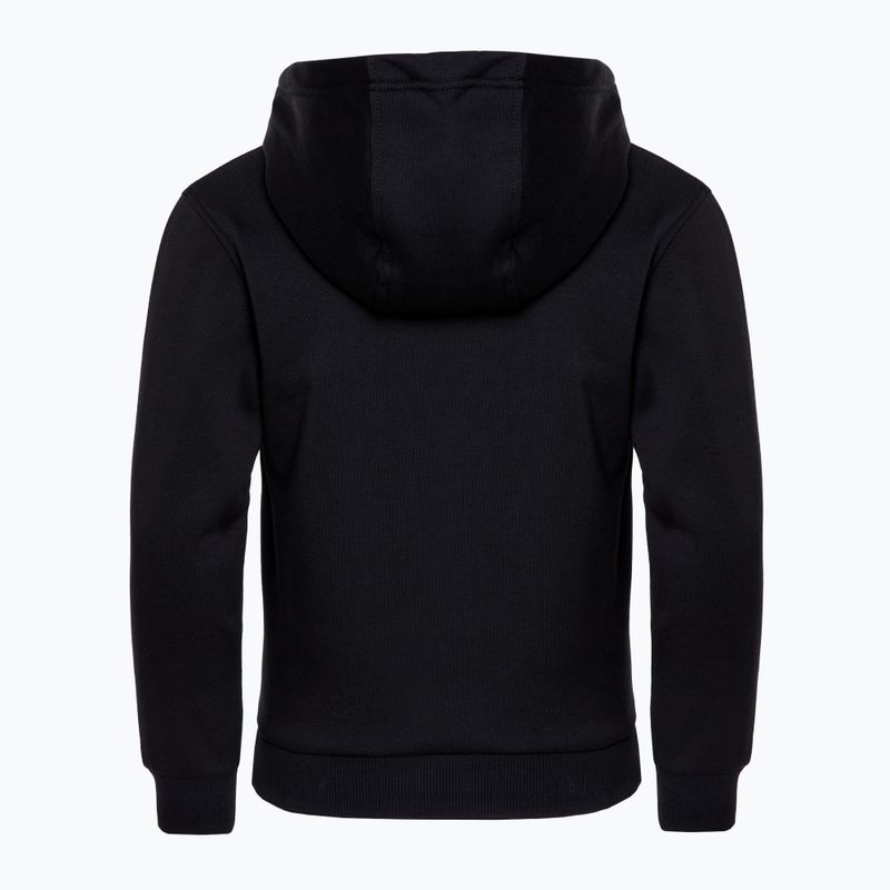 Felpa Nike Sportswear Club Fleece da bambino nero/giallo 2