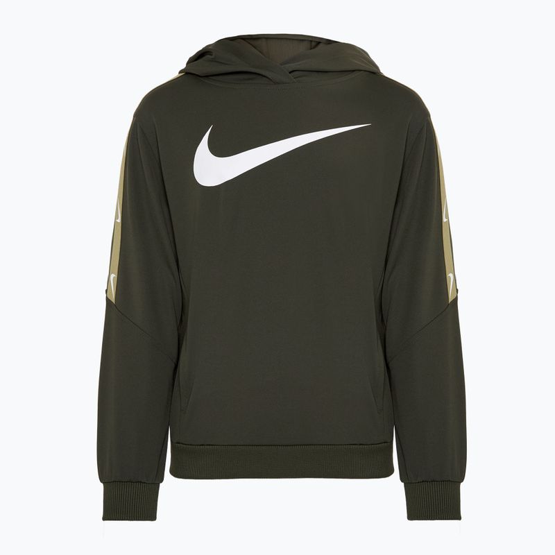 Felpa Nike Sportswear Club Knit cargo kaki da bambino