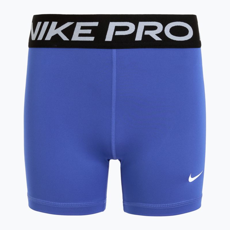 Pantaloncini da bambino Nike Pro comet blu/bianco 6