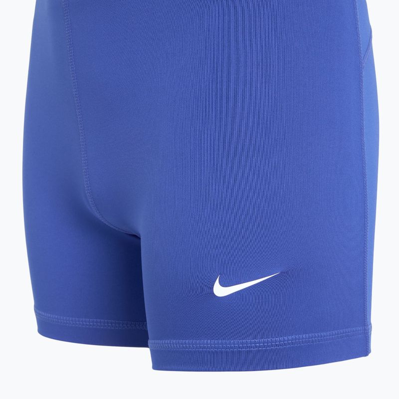 Pantaloncini da bambino Nike Pro comet blu/bianco 8