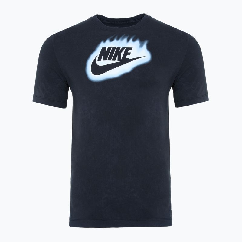 Maglietta da corsa Nike Dri-Fit Uomo nero