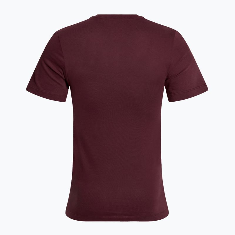 Maglia da corsa Nike Dri-Fit UV bordeaux da uomo 2