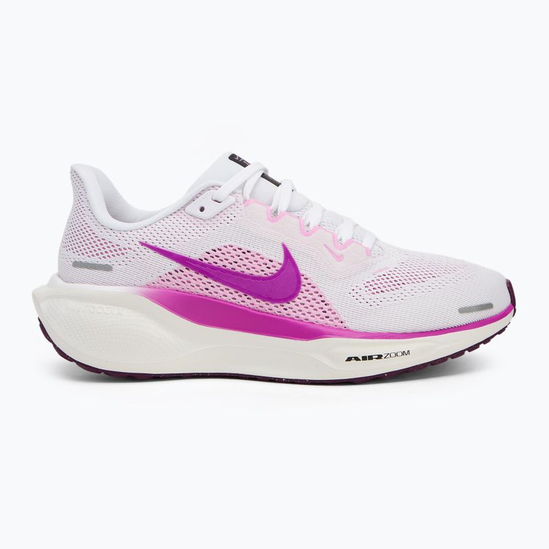 Nike Pegasus 41 donne scarpe da corsa bianco / nero / oltre rosa / ipervioletto 2