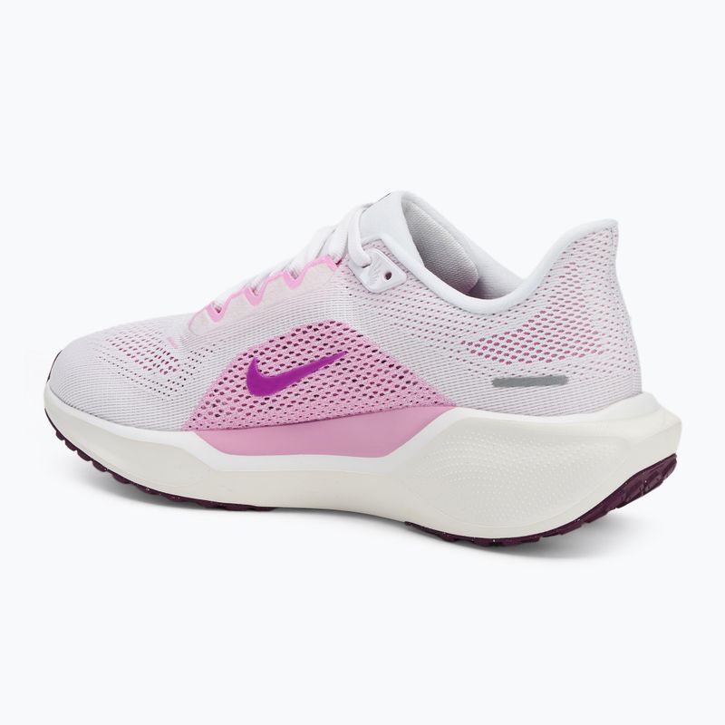 Nike Pegasus 41 donne scarpe da corsa bianco / nero / oltre rosa / ipervioletto 3