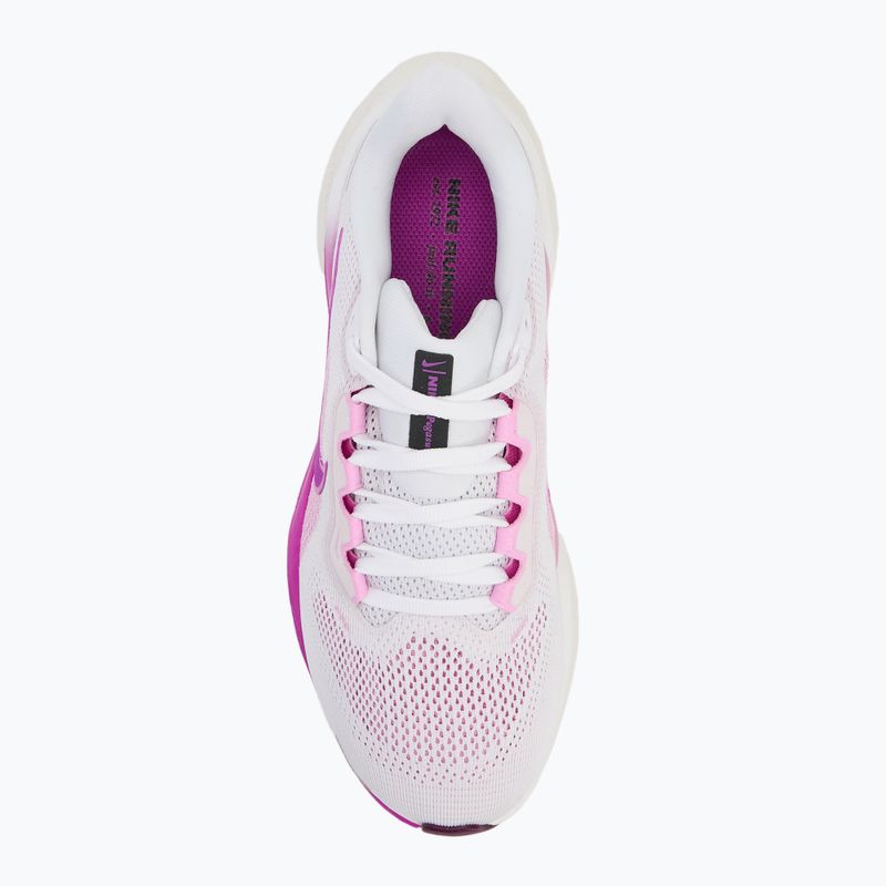 Nike Pegasus 41 donne scarpe da corsa bianco / nero / oltre rosa / ipervioletto 5