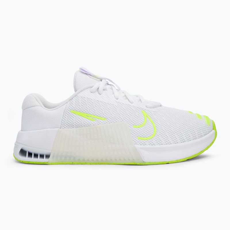 Scarpe da ginnastica da uomo Nike Metcon 9 bianco/bianco/volt 2