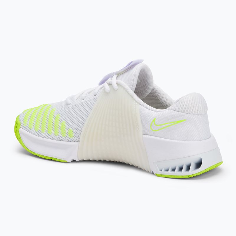 Scarpe da ginnastica da uomo Nike Metcon 9 bianco/bianco/volt 3