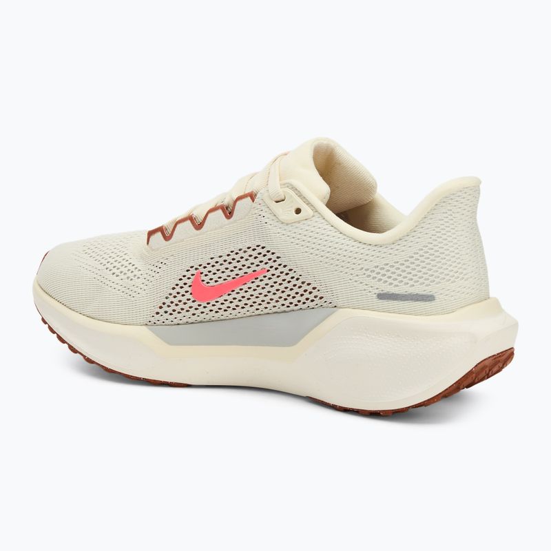 Nike Pegasus 41 latte di cocco / polvere di fotone / vela / hot punch donne scarpe da corsa 3