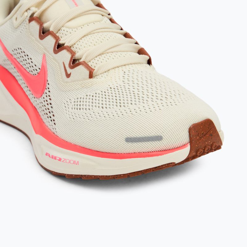 Nike Pegasus 41 latte di cocco / polvere di fotone / vela / hot punch donne scarpe da corsa 7