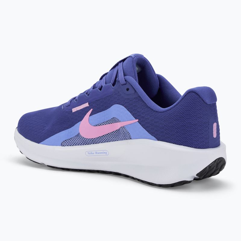 Nike Downshifter 13 donne scarpe da corsa blu astronomia / oltre rosa / bianco / nero 3