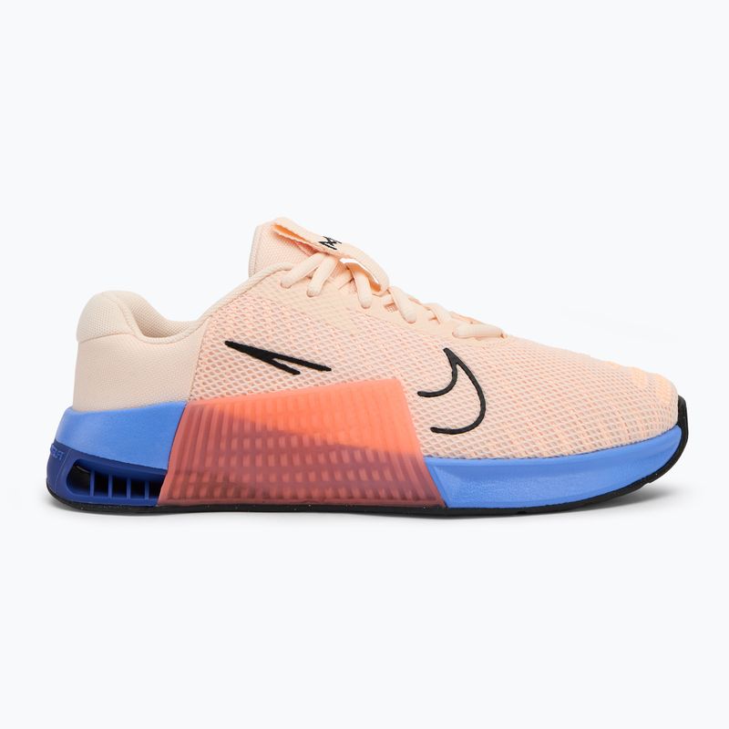 Nike Metcon 9 guava ice/ royal pulse/ persian violet/ nero scarpe da ginnastica da donna 2