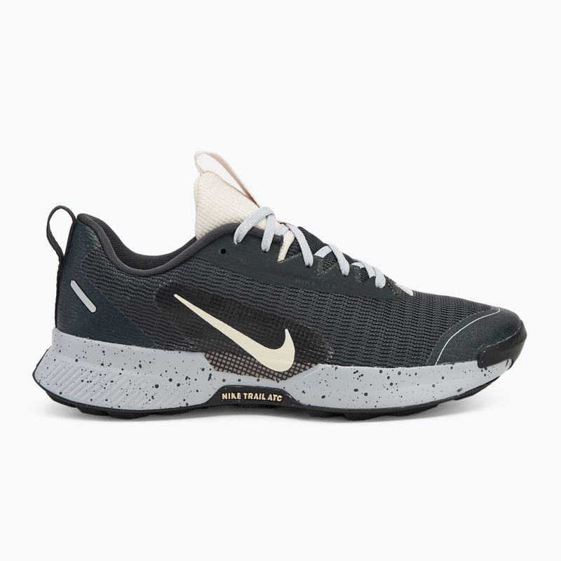 Nike Juniper Trail 3 scarpe da corsa donna grigio fumo scuro/nero/grigio lupo/marrone chiaro 2