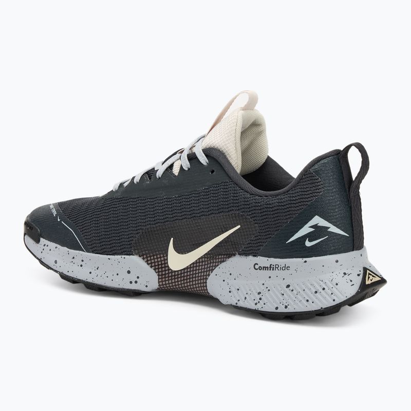 Nike Juniper Trail 3 scarpe da corsa donna grigio fumo scuro/nero/grigio lupo/marrone chiaro 3