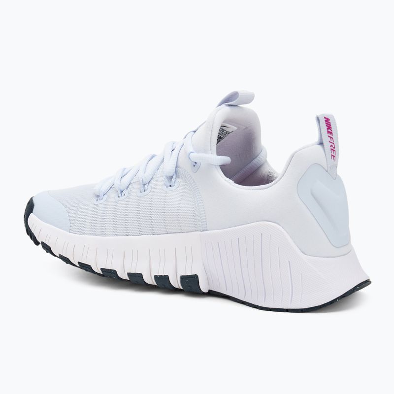 Nike Free Metcon 6 grigio / armeria marina / hot fucsia scarpe da ginnastica da donna 3
