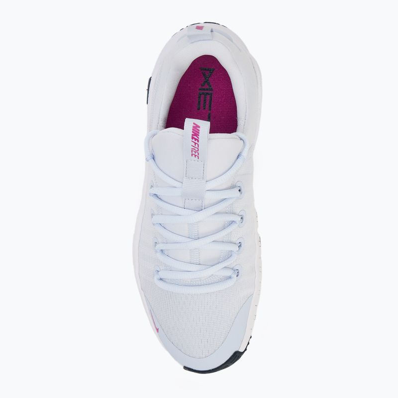 Nike Free Metcon 6 grigio / armeria marina / hot fucsia scarpe da ginnastica da donna 5
