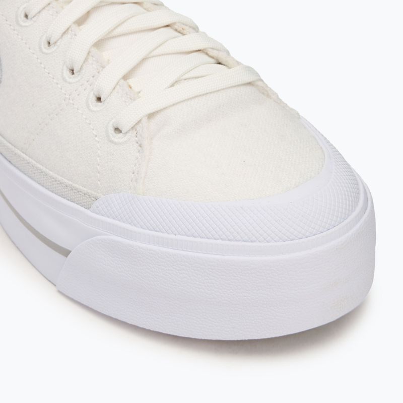 Nike Court Legacy Lift scarpe da donna bianco/bianco/phantom/grigio fumo chiaro 7