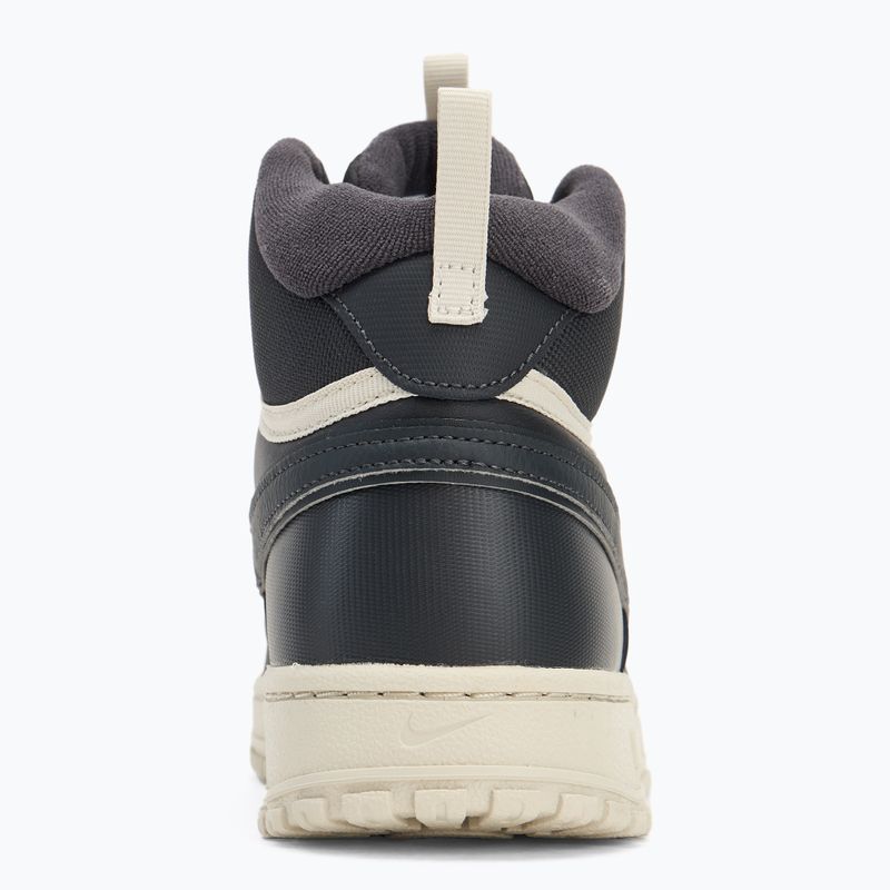 Scarpe da uomo Nike Court Vision Mid elementare grigio fumo scuro/osso chiaro/grigio fumo scuro 6