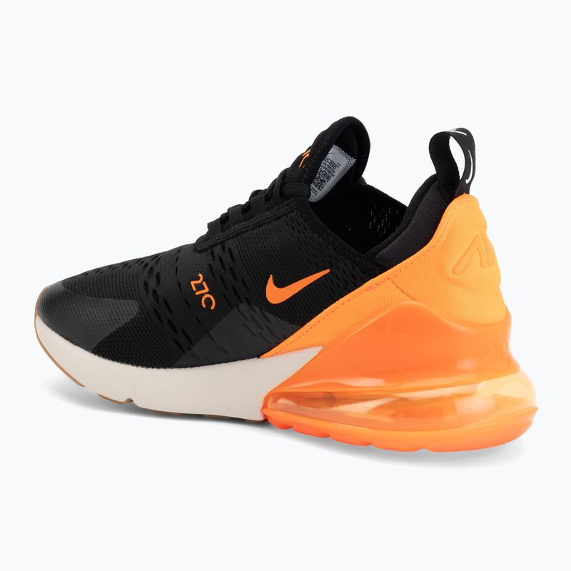 Scarpe da uomo Nike Air Max 270 black/bright crimson/total orange 3